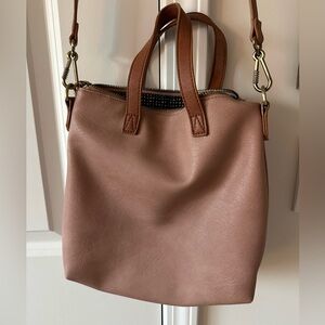 antik kraft dusty pink crossbody